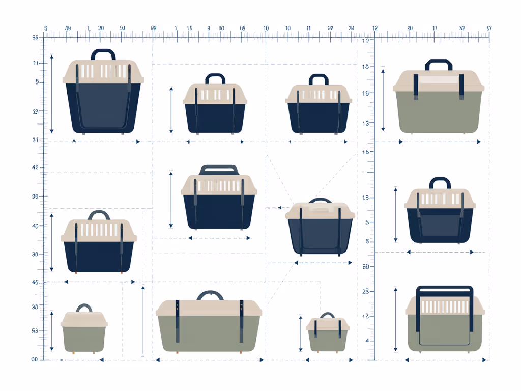 airline-approved pet carrier dimension chart