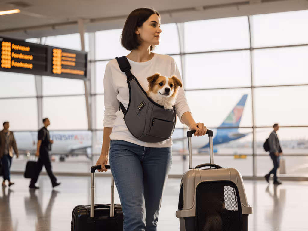 Pet Sling Carriers vs Traditional: The Hands-Free Travel Test